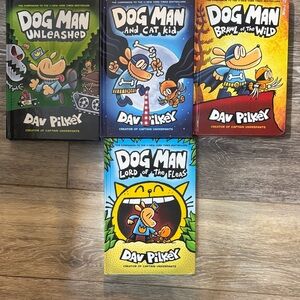 Dog Man Book Bundle Dav Pilkey
